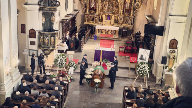 Pogrzeb burmistrza Koźmina Wielkopolskiego