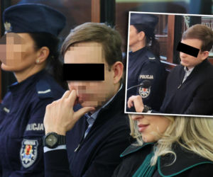 Co za bezczelność! Sebastian M. robił to w czasie ogłaszania wyroku. Wyraźnie znudzony, nie do wiary