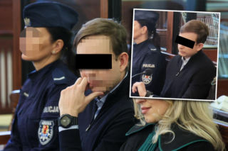 Co za bezczelność! Sebastian M. robił to w czasie ogłaszania wyroku. Wyraźnie znudzony, nie do wiary