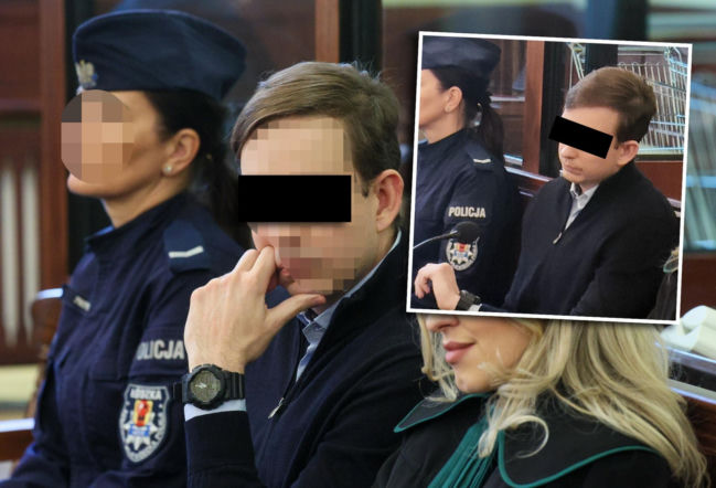 Co za bezczelność! Sebastian M. robił to w czasie ogłaszania wyroku. Wyraźnie znudzony, nie do wiary