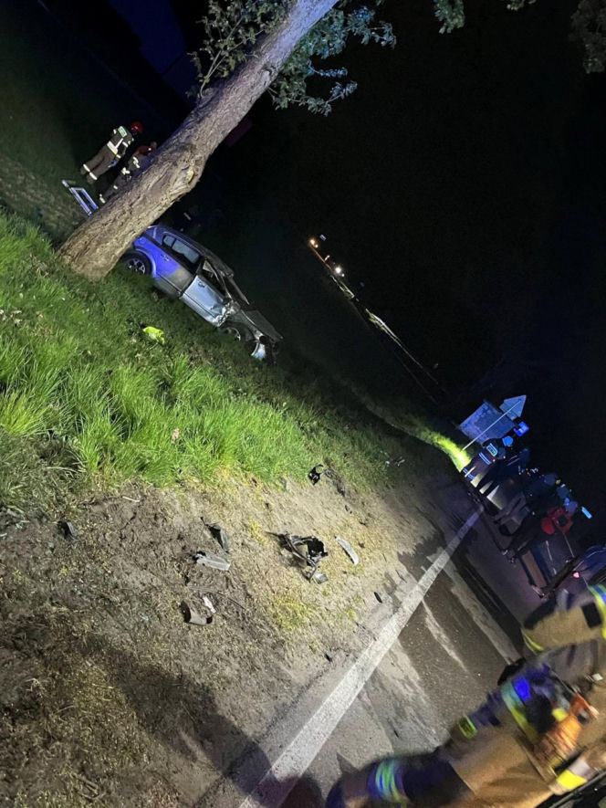 Wypadek w Kębłowicach (24.04.2026)