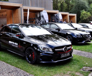 wystawa Mercedesów AMG w warszawskiej Stacji Mercedes