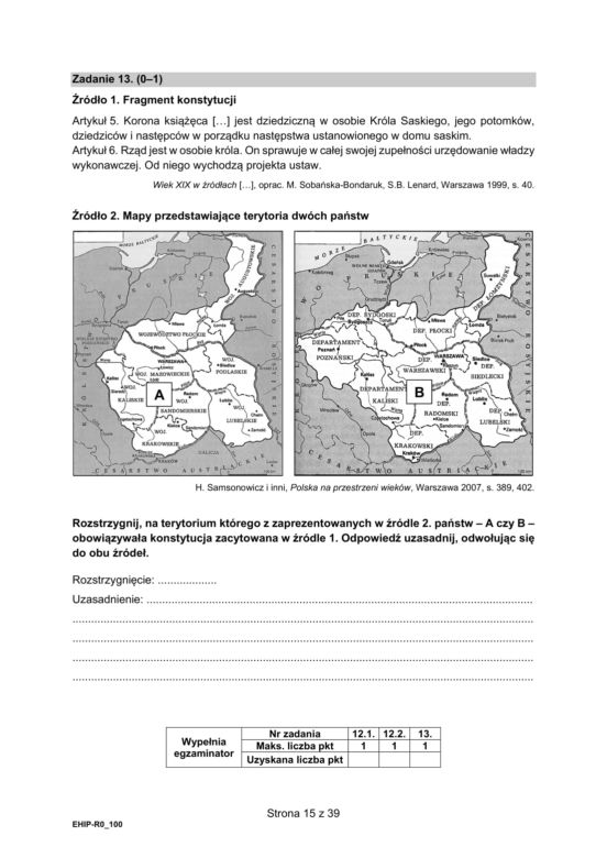 Matura 2021 historia. Odpowiedzi, pytania, arkusze CKE
