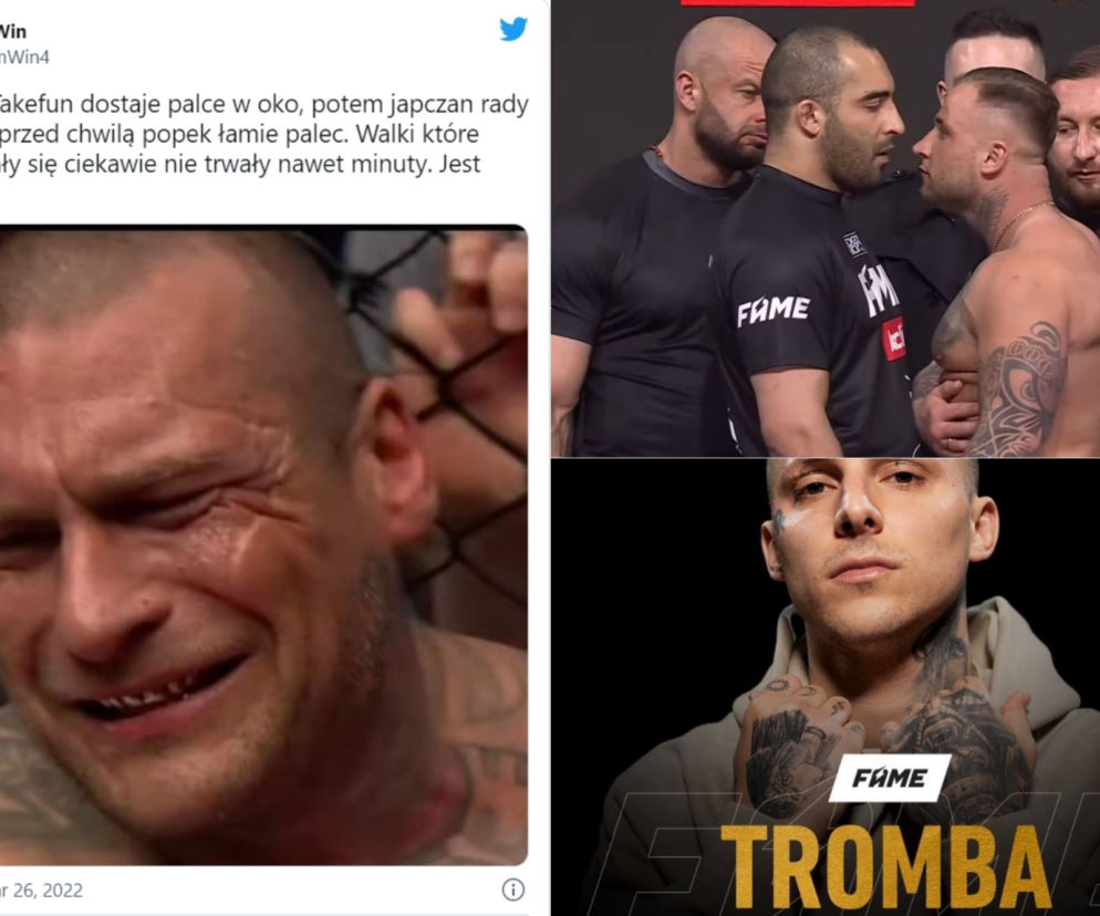 Fame MMA 13: zapłakany Popek, debiut Tromby z Ekipy Friza i potężny nokaut Szeligi