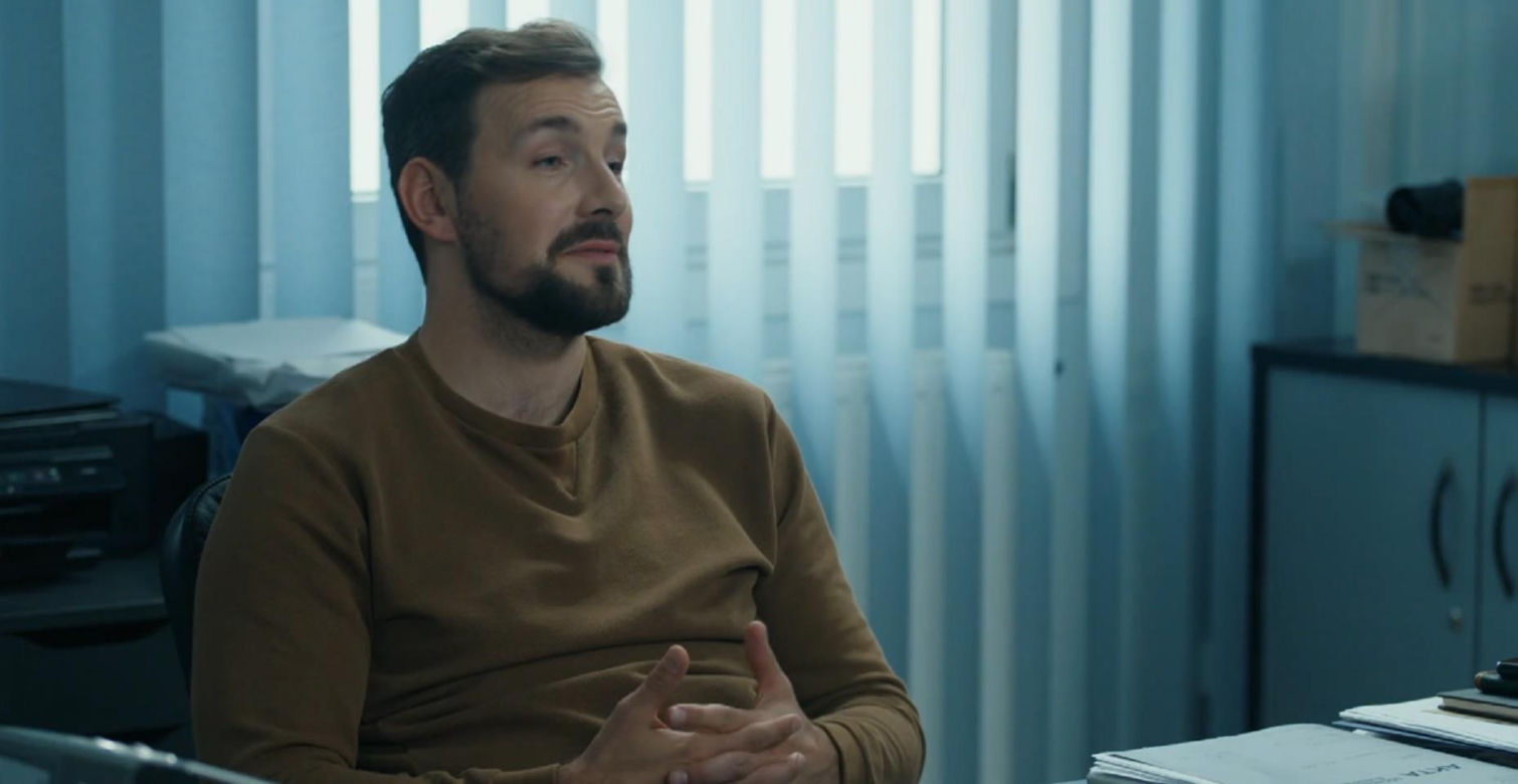 Barwy szczęścia odc. 3245. Marcin Kodur (Oskar Stoczyński)
