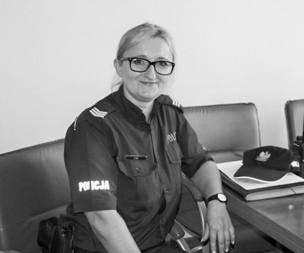 Smutek i żal w wśród policjantów z Żagania. Walkę o życie przegrała aspirant Elżbiety Bąk