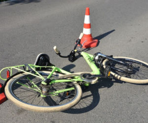 Wypadek z udziałem 11-letniej rowerzystki w powiecie krośnieńskim