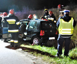 Miał 2,5 promila i spowodował wypadek. Trzy osoby trafiły do szpitala