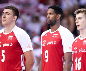 Łukasz Kaczmarek, Wilfredo Leon, Kamil Semeniuk
