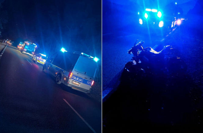 Motocyklistka zginęła po zderzeniu z łosiem. Dramat na drodze pod Płockiem