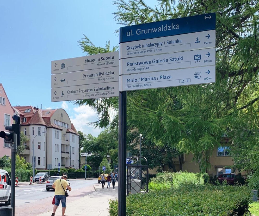 Nowe znaki w Sopocie [ZDJĘCIA]