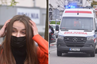 Strzelanina na Gocławiu. Wstrząsające relacje świadków: Mężczyzna cały we krwi, szedł w amoku z nożem [ZDJĘCIA]