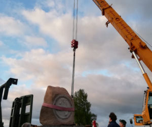Obelisk z Litwy na Wzgórzu Pomnikowym w Grunwaldzie