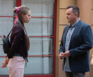 Na Wspólnej odc. 3149. Daria (Patrycja Topajew), Sławek (Mariusz Słupiński)