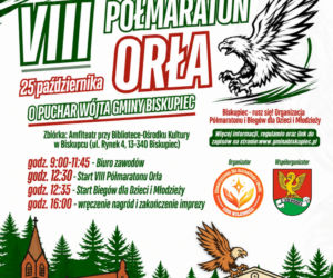 VIII Półmaraton w Biskupcu już 25 października! W tym roku pod skrzydłami Orła