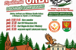 VIII Półmaraton w Biskupcu już 25 października! W tym roku pod skrzydłami Orła