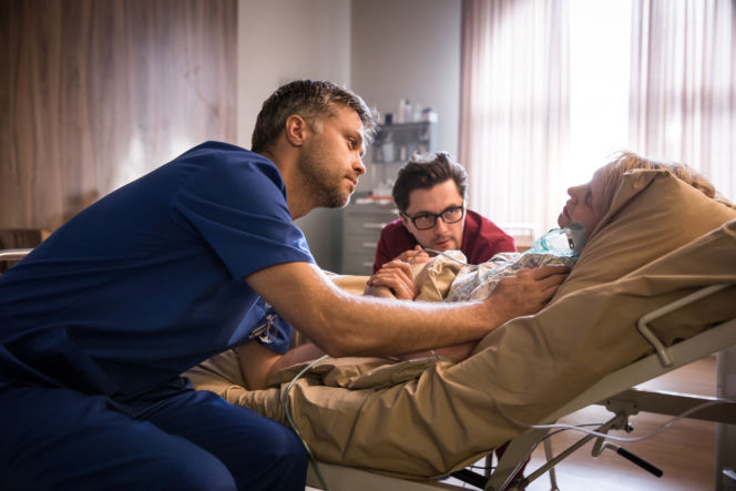 Diagnoza odcinek 13, Sławka (Ewa Serwa), Michał Wolski (Maciej Zakościelny), Tomasz Wolski (Tomasz Drabek)