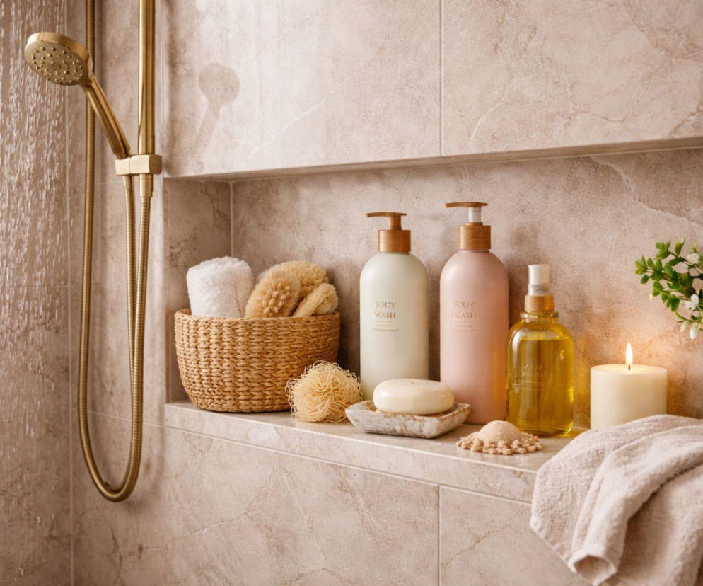 łazienka, pielęgnacja, kosmetyki