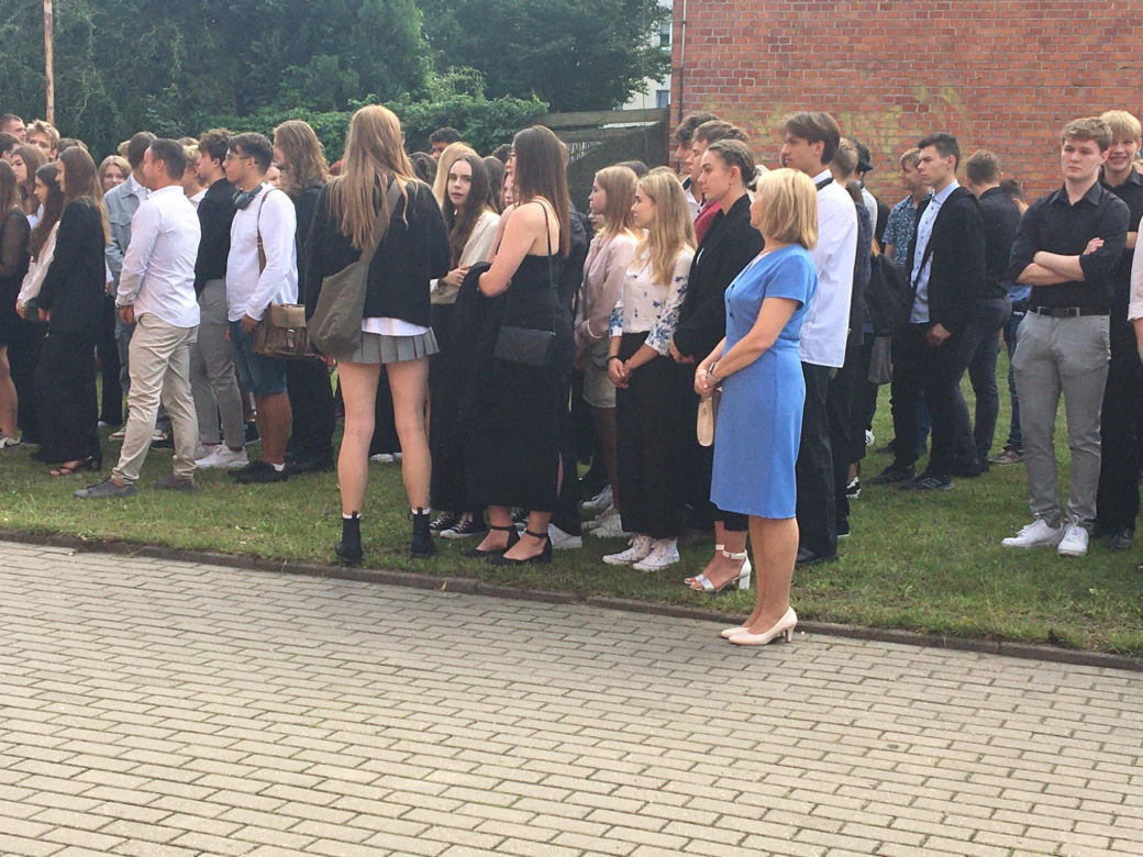 Rozpoczęcie roku szkolnego w II LO w Grudziądzu