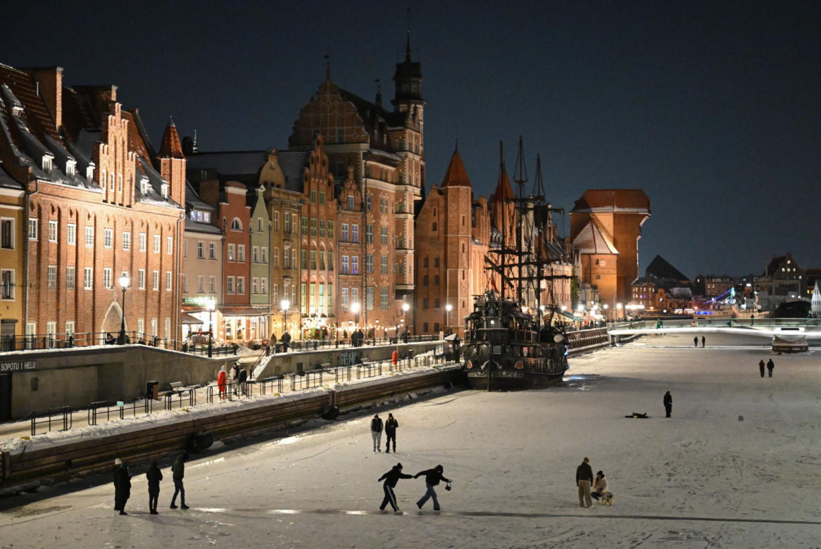 Gdańsk i Toruń -18 st. C 