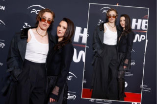 Katarzyna Zillmann i Janja Lesar wtulają się w siebie na ściance. Tancerka błysnęła głębokim dekoltem