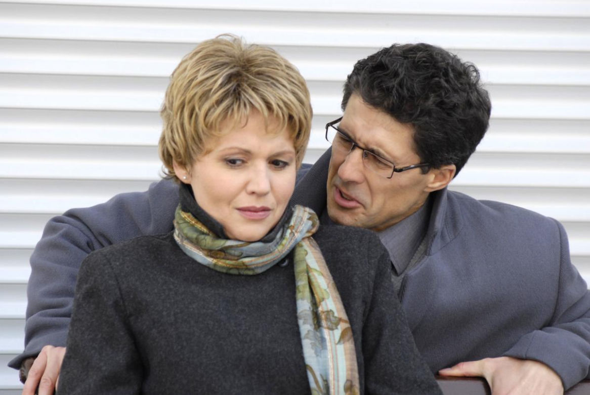  M jak miłość. Marysia (Małgorzata Pieńkowska), Aleksander Radosz (Mariusz Zalejski) - luty 2008 r. 