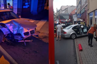 Dwa bliżniacze wypadki we Wronkach. Przypadek? [zdjęcia]