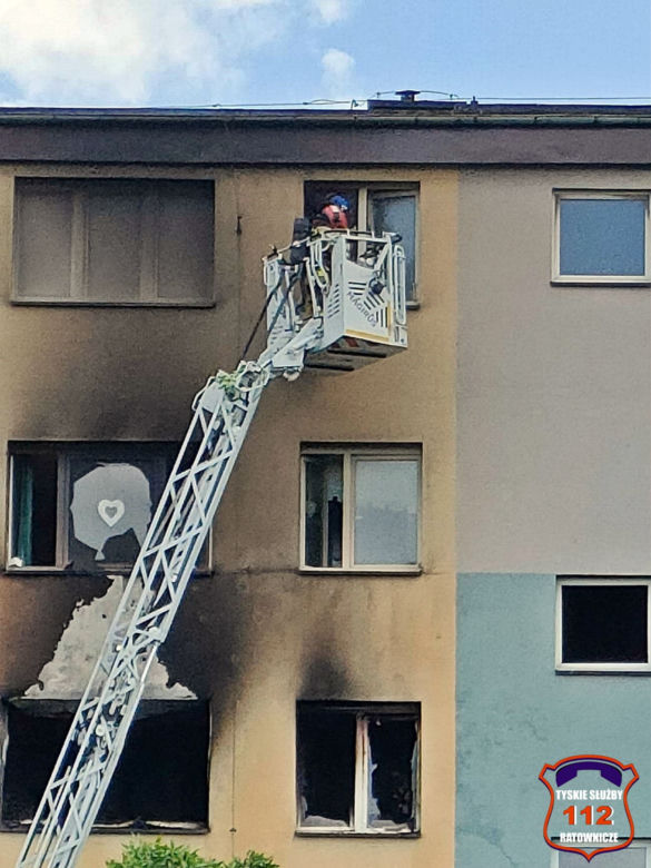 Tragiczny pożar w Tychach