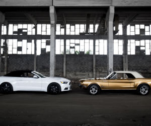 Ford Mustang Convertible 1968 & Ford Mustang Convertible 2015