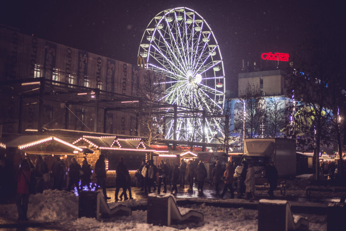 Jarmark Świąteczny w Katowicach 2024 przyciągnął tłumy mieszkańców województwa śląskiego