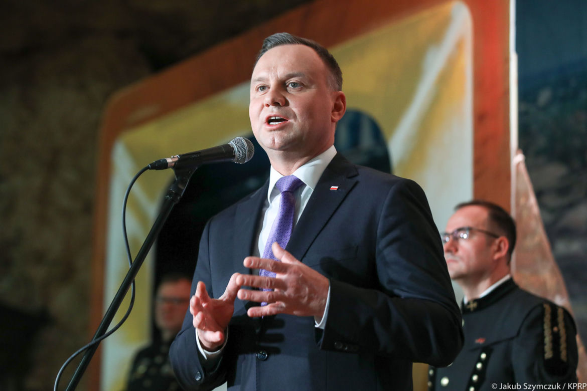 Bełchatów: Prezydent Andrzej Duda z wizytą u górników
