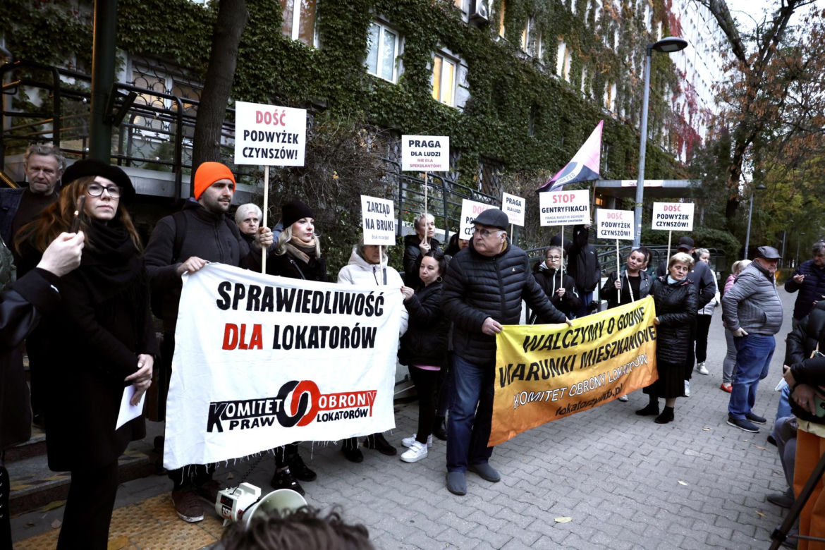Seniorzy wylądują na ulicy? Lokatorzy protestują przeciwko podwyższeniu czynszu