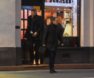 Andruszkiewicz limuzyną na obiadek w godzinach pracy