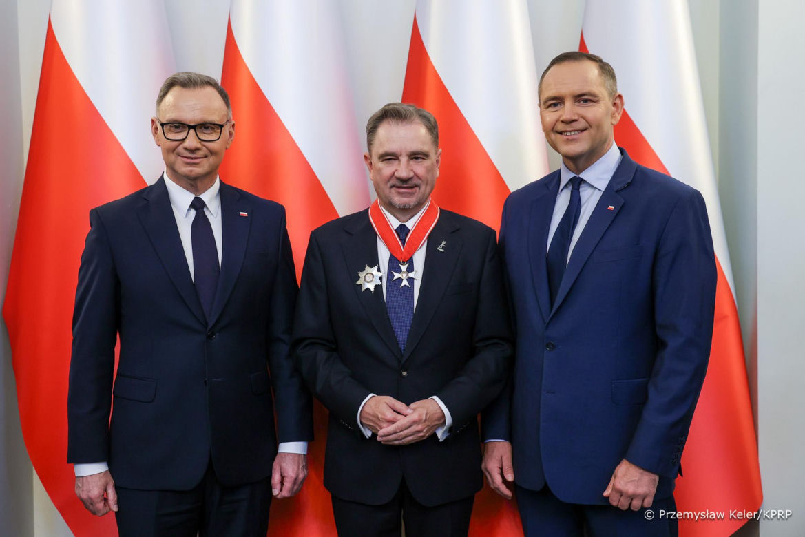 Odznaczeni przez prezydenta Andrzeja Dudę
