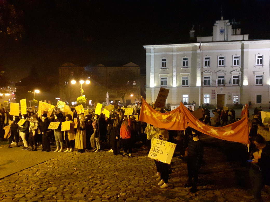 Protest kobiet w Przemyślu - 28 października