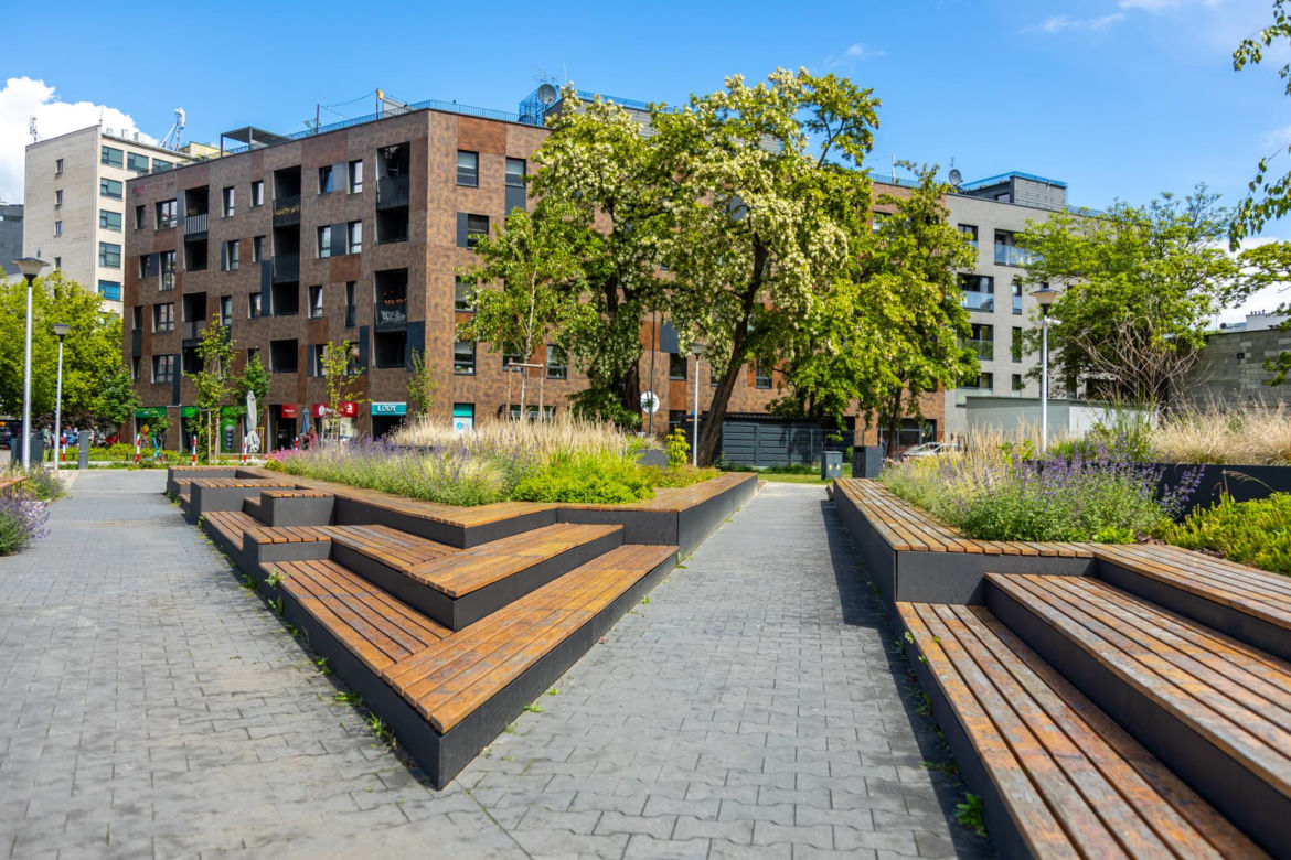 Centrum Lokalne Kamionek wiosną 2025 r.