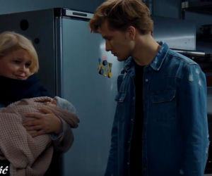 M jak miłość, odc. 1504. Łukasz (Jakub Józefowicz), Natalia (Zoja Dawicka), Marta (Dominika Ostałowska)