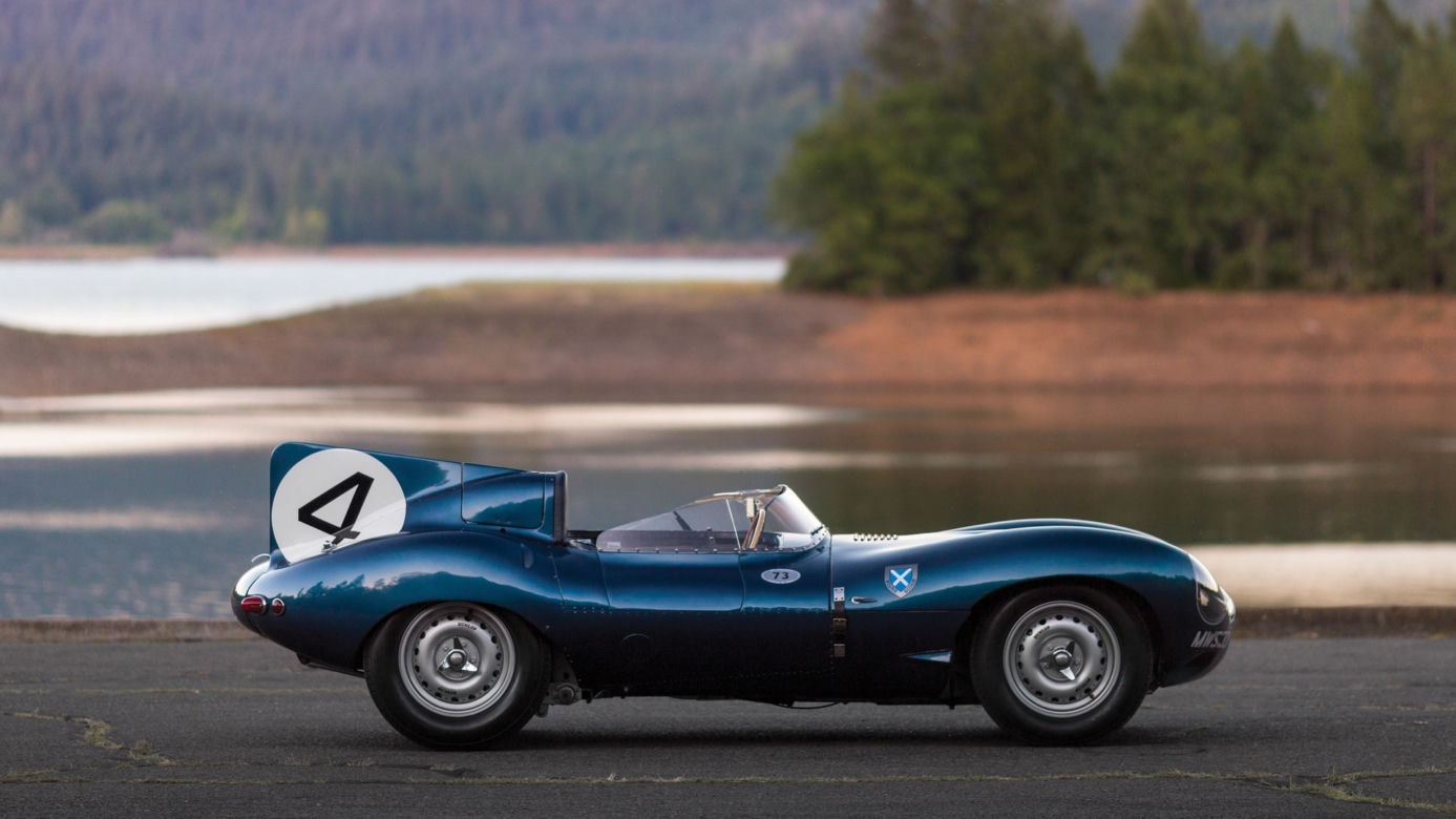 Jaguar D-Type, zwycięzca wyścigu 24h Le Mans z 1956 roku