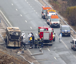 Czteroletnie bliźniaki spłonęły żywcem w autokarze