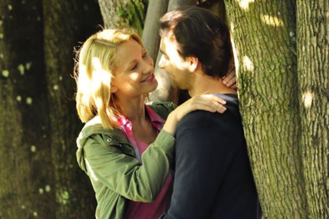 Blondynka 3 sezon. Joanna Moro (Sylwia Kubus), Kris (Mariusz Ostrowski)