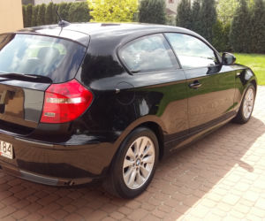Pożar BMW 118d E81. Auto spłonęło na Podkarpaciu