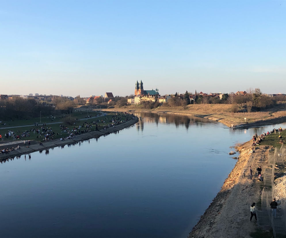 W ostatnich dniach coraz więcej mieszkańców pojawia się nad Wartą