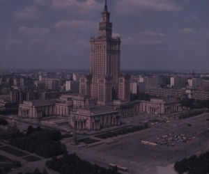 Pałac Kultury i Nauki w Warszawie na archiwalnych  fotografiach (1975 r.)