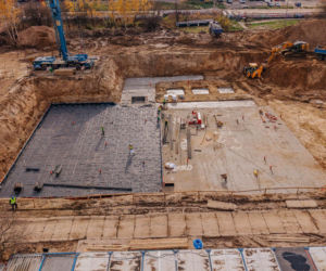 Budowa aquaparku Widzew - stan listopad 2025