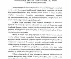 Ratownicy walczyli o równe wypłaty. Zwolnili ich z pracy [ZDJĘCIA]