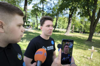 Narodowcy w Lesznie żądają prawdy o Wołyniu. „Czas skończyć z kultem UPA”