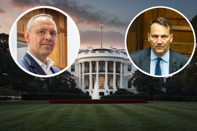 Nawrocki poleciał do Trumpa. Sikorski wskazuje dwa najważniejsze tematy