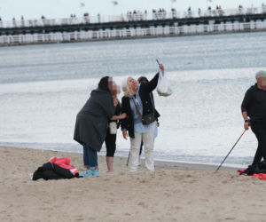 Morsy dorwały Joannę Kurowską na plaży