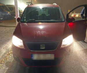 Kostrzyn nad Odrą. Nietrzeźwy za kółkiem kradzionego auta