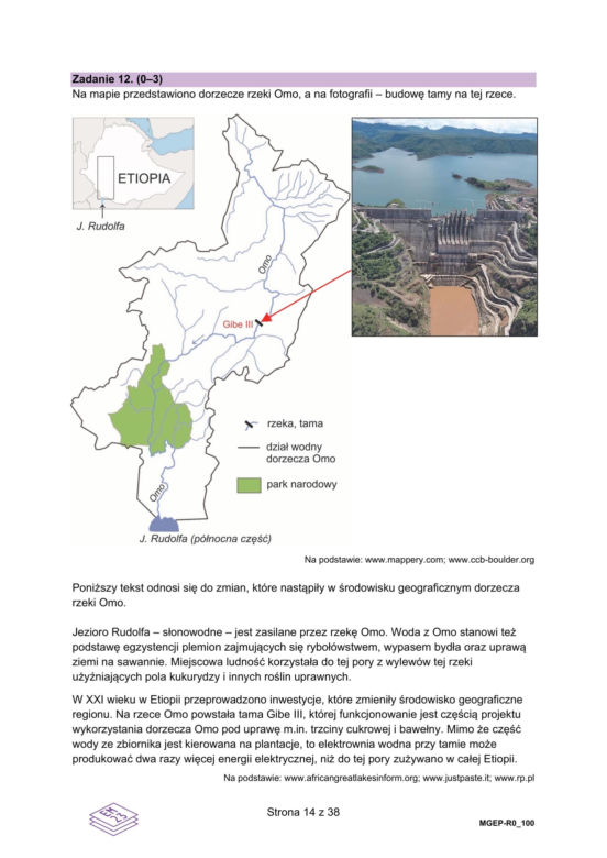 Matura 2025 geografia - odpowiedzi, arkusz CKE  15.05.2025 - Formuła 2023	